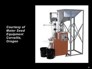 Innovación en los Sistemas de Abastecimiento de Semillas