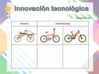 Tiempo 10 min
INVENTO INNOVACIONES
 
