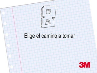 Elige el camino a tomar
 