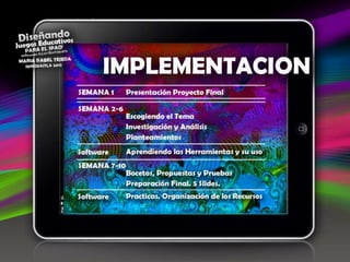 MARIA ISABEL TEJEDA- INNOVAITLA 2012