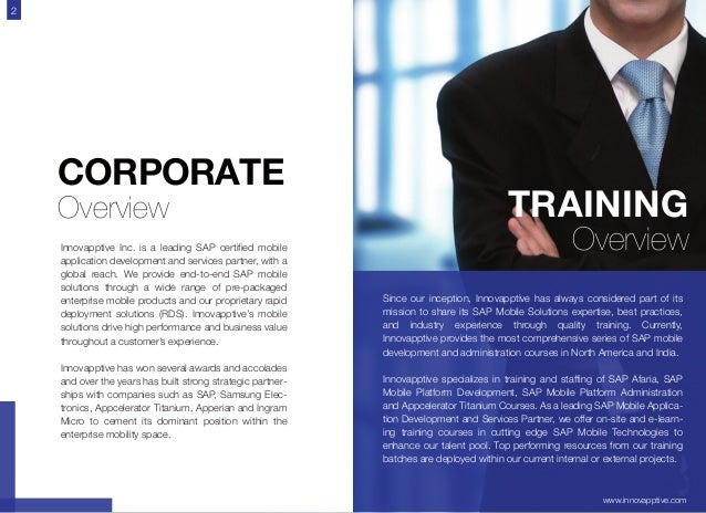 innovapptive training courses brochure 2014 training courses flyer