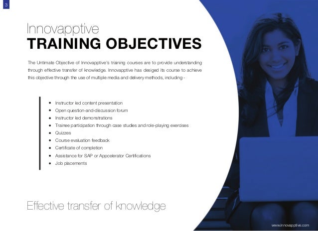 innovapptive training courses brochure 2014 training courses flyer