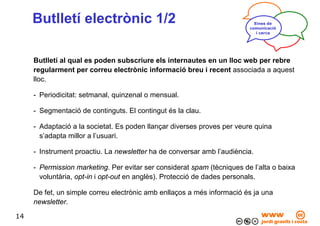 Curs 'Innovar x Internet'. Part 1/4. Eines de comunicació - Communication tools