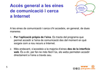 Curs 'Innovar x Internet'. Part 1/4. Eines de comunicació - Communication tools