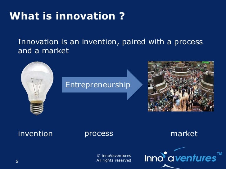 Innovation and entrepreneurship