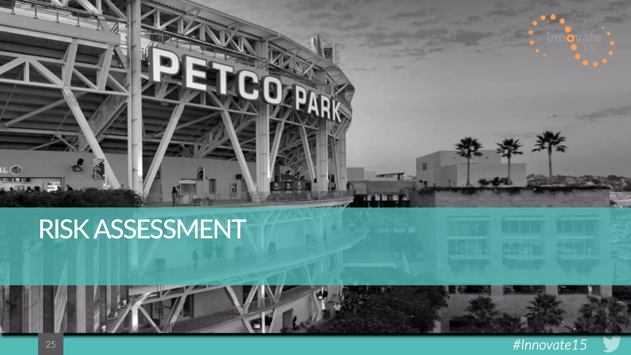 #Innovate152525
RISKASSESSMENT
 