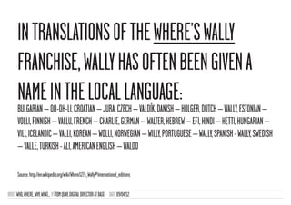 Innovate Consolidate - Who, Where, Why, What... | PPT