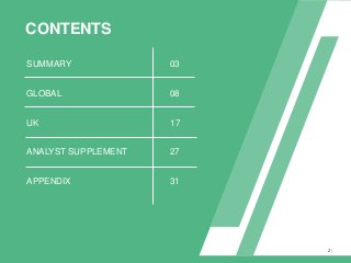 |
SUMMARY
GLOBAL
UK
03
08
17
ANALYST SUPPLEMENT
APPENDIX
27
31
CONTENTS
2
 