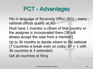 Never issues as a patent(C) 2010 Technology Law, PLLC3Errors on ProvisionalDisclose before filed – public or TM