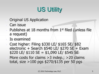 Only 12 months – then another case –US utility or PCT