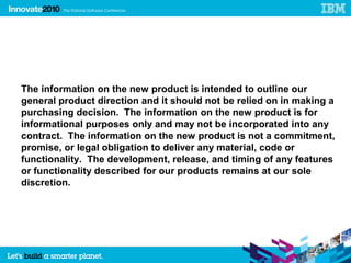 The information on the new product is intended to outline our
general product direction and it should not be relied on in making a
purchasing decision. The information on the new product is for
informational purposes only and may not be incorporated into any
contract. The information on the new product is not a commitment,
promise, or legal obligation to deliver any material, code or
functionality. The development, release, and timing of any features
or functionality described for our products remains at our sole
discretion.
 