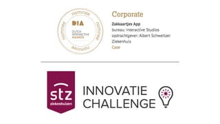 Innovatie in het ASz - Start bijeenkomst Verpleegkundige vd toekomst (10 april 2018)