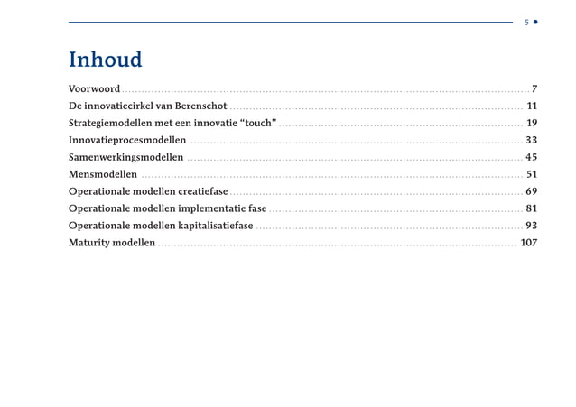 Overzicht Innovatiemodellen TU DELFT PPT
