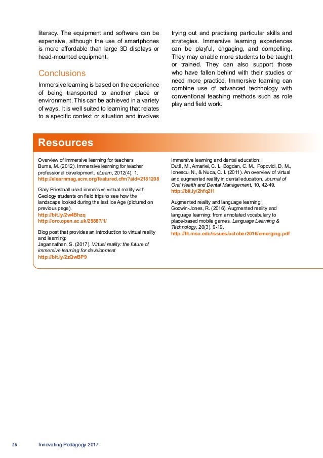 Innovating Pedagogy Report 2017 - 30