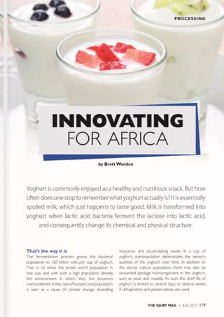 Innovating for Africa