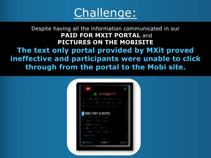 Innovating Mobile Campaigns on Mxit