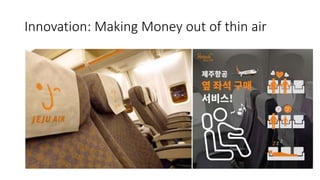 Innovation: Making Money out of thin air
 