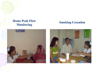Home Peak Flow
Monitoring
Smoking Cessation
 