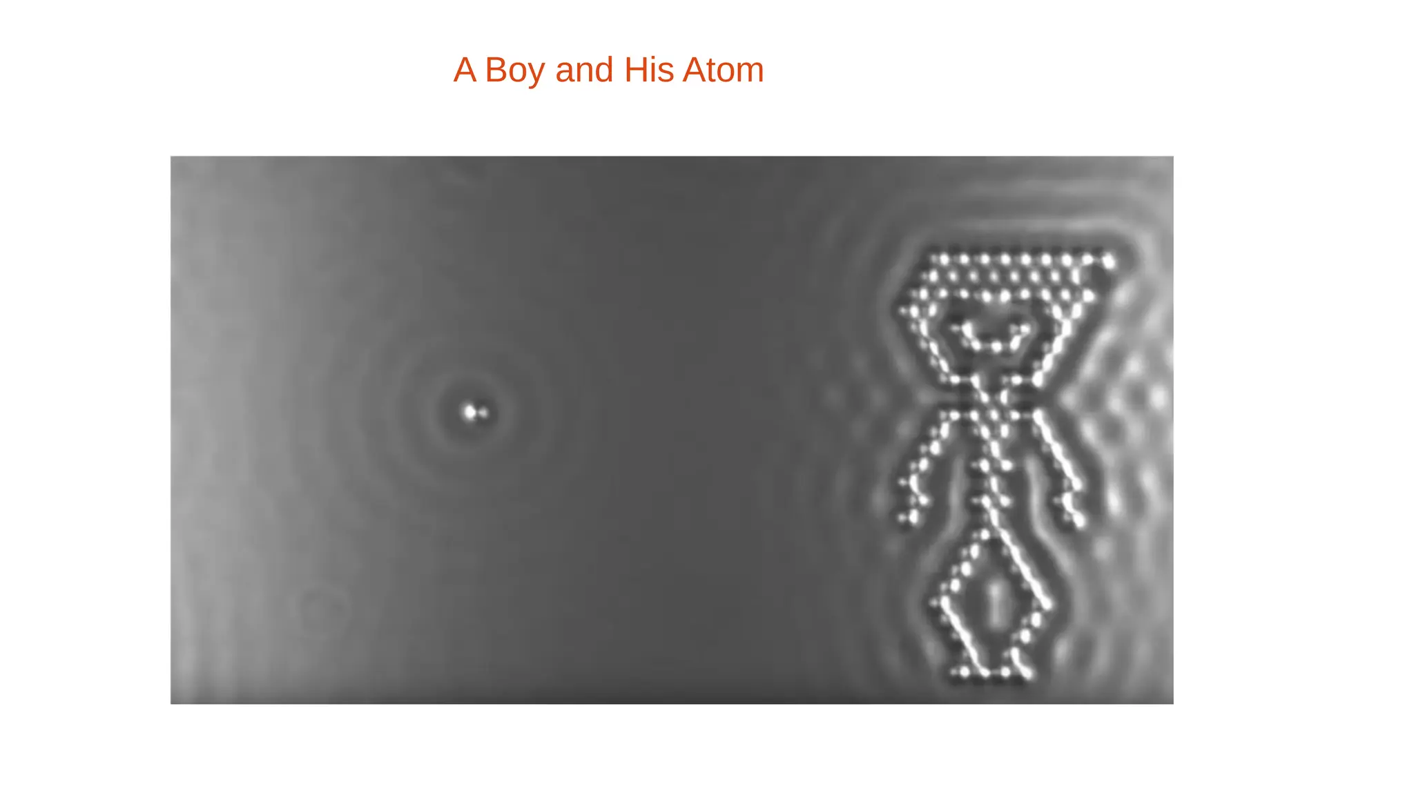 A Boy and His Atom
 