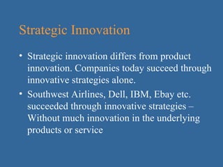 Innovation A Core Business Concept | PPS