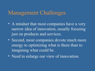 Innovation A Core Business Concept | PPS
