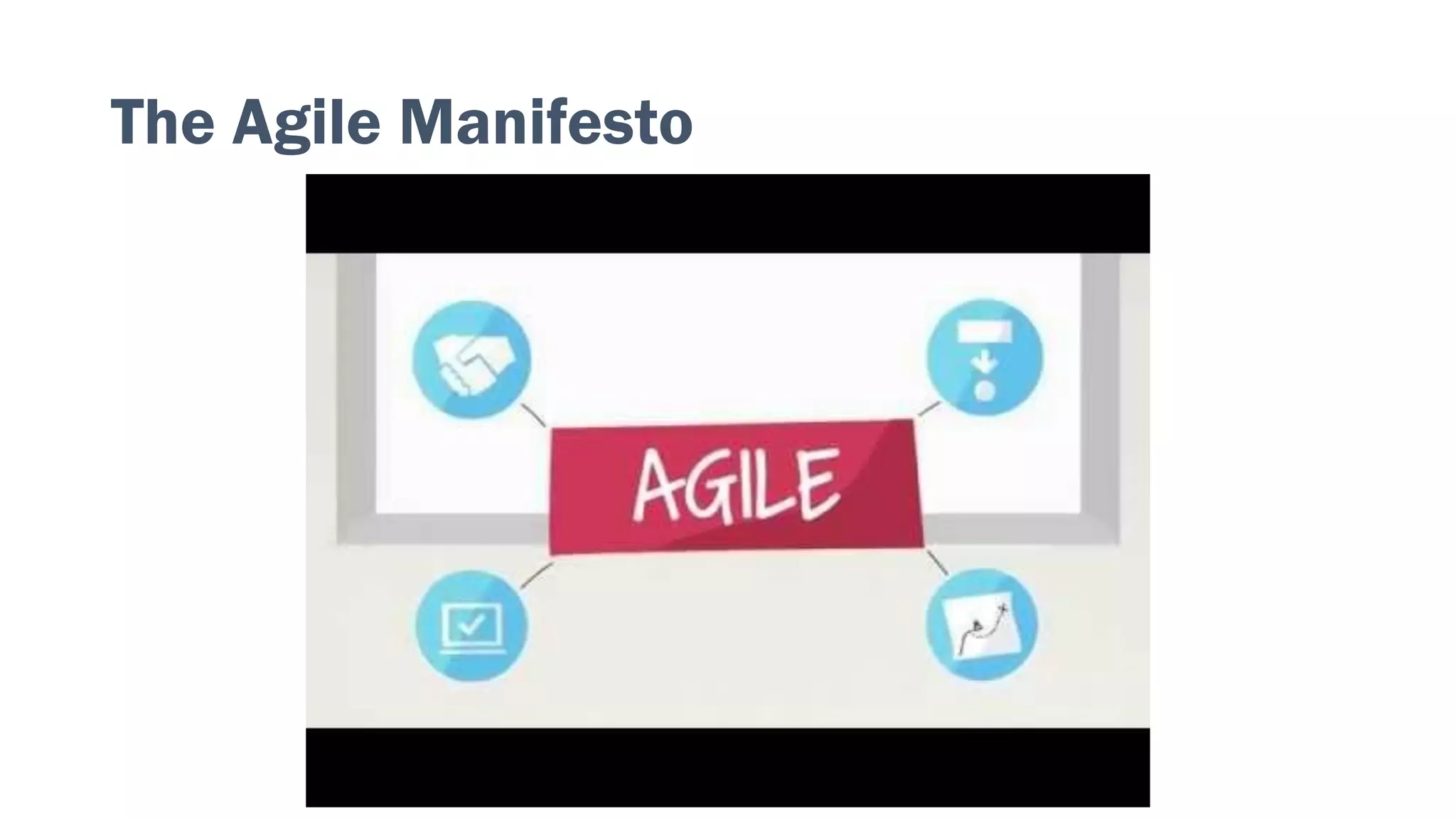 The Agile Manifesto
 