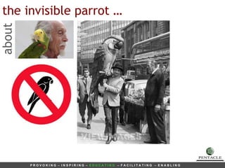 the invisible parrot  … about  