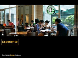 Innovation Design Methods
Experience
 