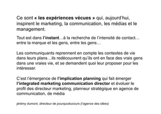 courts circuits : l'Innovation Emotionelle   