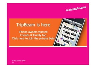 "Innovation in Travel" - "Travel Innovation"