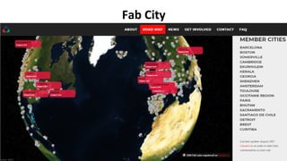 Mouvement FabCity et innovation ouverte