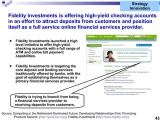 Fidelity Investments is offering high-yield checking accounts in an effort to attract deposits from customers and position...