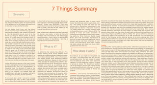 What is it?
As defined by their website, SoundCloud is “the
world’s leading social sound platform where
anyone can create sounds and share them every-
where” (SoundCloud 2016). It is an online-based,
and thereby global, audio distribution platform
founded in Stockholm, Sweden in 2007, which in
2014, relocated its headquarters to Berlin, Ger-
many (SoundCloud 2016). SoundCloud’s primary
purpose is to serve as a publishing tool for
recording artists, allowing them to easily record,
upload, and promote their music privately and/or
publically and to encourage genuine music
discovery for listeners. SoundCloud offers the
following three memberships for creators, which
will be explored in greater detail below: free, pro,
and pro-unlimited; SoundCloud also offers two
different subscription options for listeners: classic
SoundCloud or SoundCloud Go. From the con-
sumer perspective, streaming has become the
How does it work?
SoundCloud, as you might have imagined, has
two sides - the artist/creator side and the con-
sumer/listener side. We have chosen to explain
how SoundCloud works within each respective
category. For both categories, however, the issue
of access is simple. The SoundCloud platform
can be accessed by anyone with internet access
at www.SoundCloud.com or through the stand-
alone SoundCloud app avilable on iPhone and
Android.
Listeners: Until recently, SoundCloud has not
monetized their platform beyond minimal adver-
tisements. In March 2016, SoundCloud launched
their user-targeted, subscription-based service,
called SoundCloud Go (Moore 2016). Sound-
Cloud Go co-exists with the classic SoundCloud, which is still free. This launch comes
after a series of negotiations between SoundCloud and major record labels, which now
gives SoundCloud users access to content from major label-based artists. In addition,
SoundCloud Go provides the funds for SoundCloud to compensate all artists. ‘Our
ambition is to strengthen and grow our ecosystem where all forms of creative expres-
sion can live, and that includes artists represented by the major labels. We’re working
towards monetizing the tracks of every creator, no matter what size or genre, who
wants to make money from their music or audio’ said one SoundCloud executive to the
music blog, Pigeons and Planes (Moore 2016). The primary difference between
SoundCloud classic and SoundCloud Go is that SoundCloud Go costs $9.99 per
month for the following: ad-free listening, access to the entire catalog, and offline
listening (Moore 2016). Free users will have ads and limited access to the SoundCloud
catalogue (some music, particularly from major label artists, may only be available in
30-second snippets) (Moore 2016).
Artists:
SoundCloud Pro - the SoundCloud side for artists - offers three subscriptions: free, pro,
and unlimited-pro. SoundCloud free users are entitled to the following: the uploading of
three hours of content, 100 downloads per track, and unlimited playlist creation. These
users can see “basic stats,” which include count plays, likes, comments, and down-
loads. SoundCloud Pro users are entitled to the following for $63/year: the uploading of
six hours of content; post in “quiet mode” or without comments enabled; and “spotlight
tracks and playlists on your profile,” or picking which work is featured at the top of your
profile in order to help audiences discover your best work. These users have access to
“extensive stats” which include basic stats plus the opportunity to see who is playing
your tracks and in what countries you’re most popular. SoundCloud Pro-Unlimited
users are entitled to all of the previously listed features without any upload limit for
$135/year. SoundCloud Pro-Unlimited users receive “comprehensive stats,” which
include all the previously listed stats including the opportunity to “see who's playing
your tracks and in which countries and cities you're most popular” and “know what
pages, apps, and social networks your tracks are being played on” (SoundCloud
2016). More specifically in terms of technology, once an audio file have been recorded
and uploaded by an artist, his/her track is given a distinct URL, which can be embed-
ded on various social media platforms, thereby allowing artists to reach a wider audi-
ence. One music blogger noted that “ [SoundCloud] also [has] the most user-friendly
embeddable players on the internet, making them the go-to choice for bloggers, who
can write about a song and insert a clean, customizable SoundCloud stream into a
post” (Moore 2016).
Jordan had played professional soccer in Kansas
City, Kansas for the five years; he injured his knee
in the last game of his fifth season and was forced
to retire due to injury shortly thereafter.
He had always loved music and had played
drums since he could remember but gave it up
after being recruited to play Division One soccer
at Yale; he decided to devote much of his free
time to purusing his lifelong dream of playing
soccer. In the two years since Jordan’s injury, he
has found himself returning to the drum set and
taken to the prospect of playing music more seri-
ously as a career. He kept practicing and eventu-
ally wanted to record his music so he took to the
internet for some information. What Jordan found
was that he would not get his recordings on Spoti-
fy unless he was willing to pay a third party appli-
cation a large sum of money to do so and the
same for iTunes. This issue for Jordan was that his
music wasn’t finished yet, in his mind, so he didn’t
really want to sell it to anyone or publish it so
officially. He wanted to see if he could find some-
one collaborate with and just have a place to put
his music out into the world that was more open.
Jordan did not know anyone in the music industry
or how to start getting involved, but he did know of
SoundCloud.com from the blogs/websites he
frequently read. He decided to create a free
account on SoundCloud Free and tried uploading
some of his material. The website itself was
straightforward and easy to navigate, making the
recording and uploading process seamless.
A few weeks later, Jordan received a message
from another user. “Hey, I’m Bret. I play the bass
and my friend Ryan plays the guitar. We’re based
in New York but we love your sound. Would you
want to Skype or something and talk about collab-
orating?” Jordan was SHOCKED. They were
clearly touched by what he had put into the world
and to Jordan, this was the first making of his
musical SoundCloud community.
Now, Jordan lives in Bushwick, Brooklyn. He plays
the drums in two bands - of which all the band
members met on SoundCloud - DJs different gigs
around Brooklyn - most of which he got because
of sets he posted on SoundCloud - and has a
SoundCloud Pro-Unlimited account.
primary way audiences listen to music, which
makes SoundClouds platform particularly entic-
ing. “The catalog of music and audio you can
access with a SoundCloud subscription is the
largest and most diverse in the world - more than
125 million tracks from 12million creators heard
on SoundCloud every month” (Moore 2016). The
majority of music and audio accessible on
SoundCloud is duplicated on other music stream-
ing platforms. While YouTube, Spotify, Apple
Music, and Tidal accompany SoundCloud as
some of the best known audio platforms, Sound-
Cloud’s massive user base, emphasis on com-
munity, and artist-friendly tools where creators
can easily upload and share their music, distin-
guished them from the rest.
2
Scenario
7 Things Summary
 