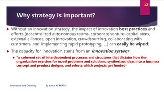 Innovation and creativity 07 managing innovation Slide 12