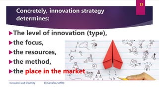 Innovation and creativity 07 managing innovation Slide 15