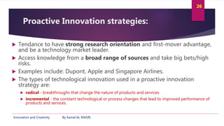 Innovation and creativity 07 managing innovation Slide 26