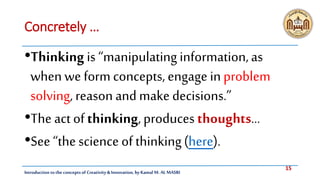 Innovation and creativity 09 intelligence and thinking Slide 15