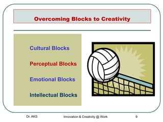 Innovation and creativity at work | PPTX