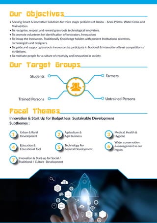 Target Group Innovators Innovation and startup summit Brochure | PDF