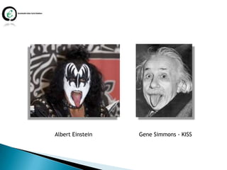 Albert Einstein   Gene Simmons - KISS
 