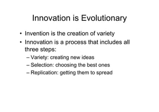 Innovation Business Models