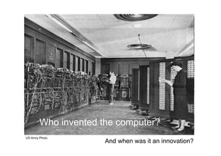 Innovation Business Models