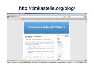 Innovation Business Models