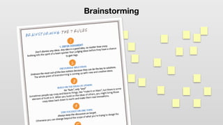 Brainstorming
 