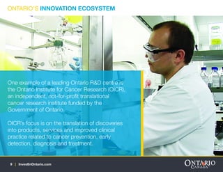 Ontario's Innovation Ecosystem | PDF