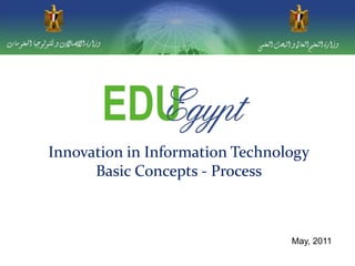 Innovation in Information Technology Basic Concepts - Process May, 2011 