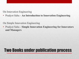 Innovation engineering | PPTX