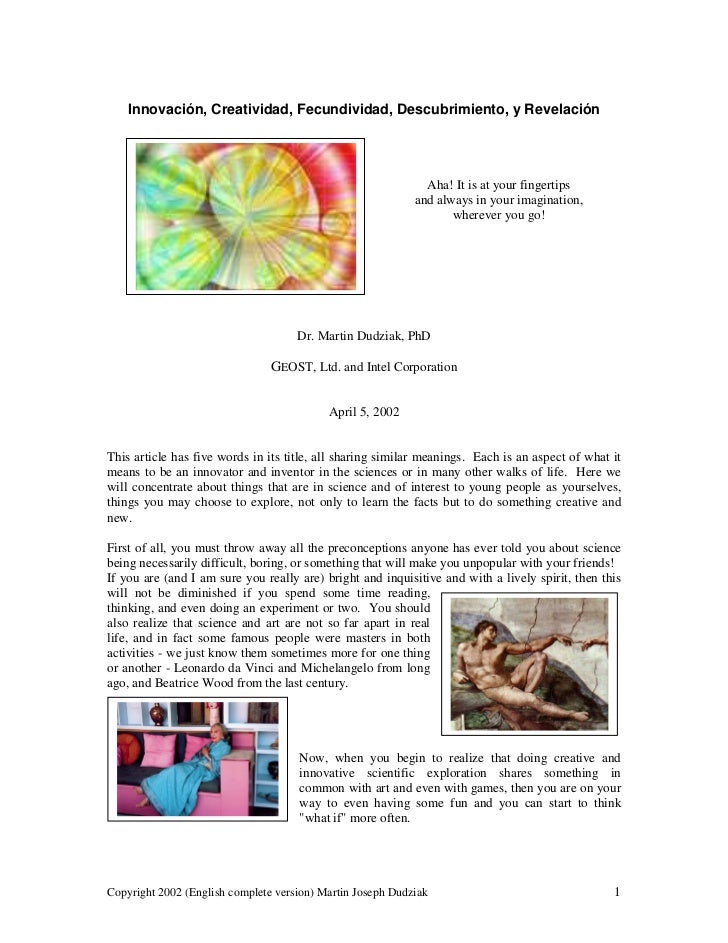 Essay innovation education