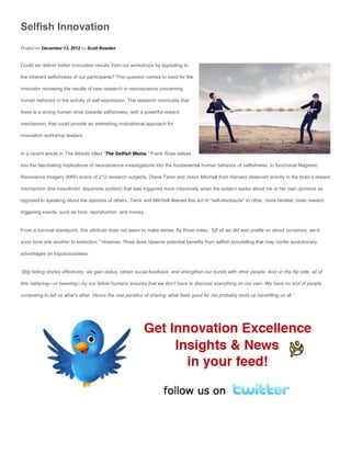 Innovation Excellence Weekly - Issue 12