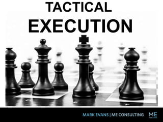 TACTICAL
EXECUTION
 